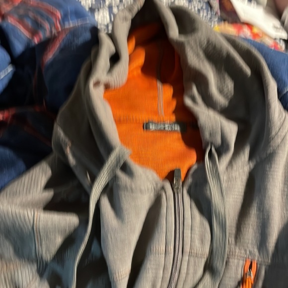 XXL Eddie Bauer Light Gray Hoodie - Picture 5 of 8